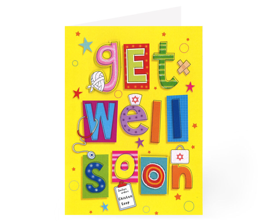 Get Well Card - Hand Made